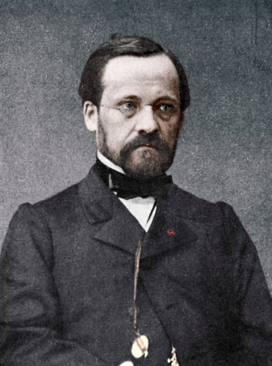 Louis Pasteur, ranskalainen mikrobiologi ja kemisti, 1800-luku tekijältä Unbekannt