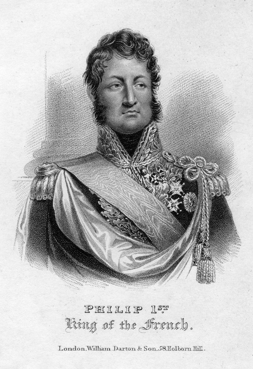 Ludvig Philippe I, Ranskan kuningas tekijältä Unbekannt