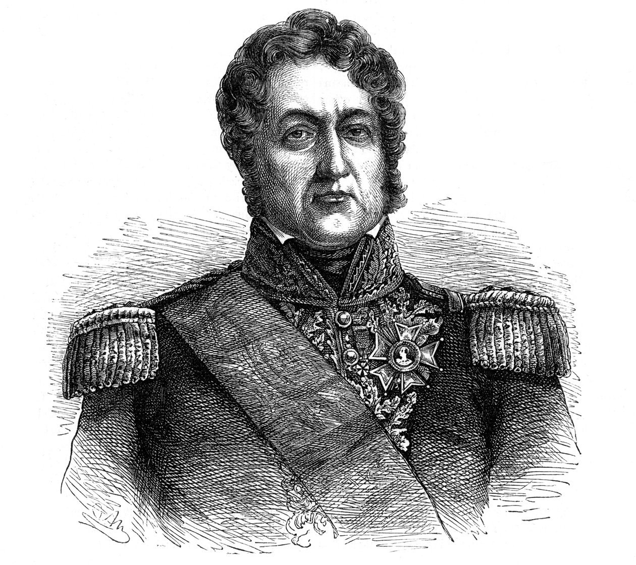 Ludvig Philippe I, Ranskan kuningas, 1800-luku tekijältä Unbekannt