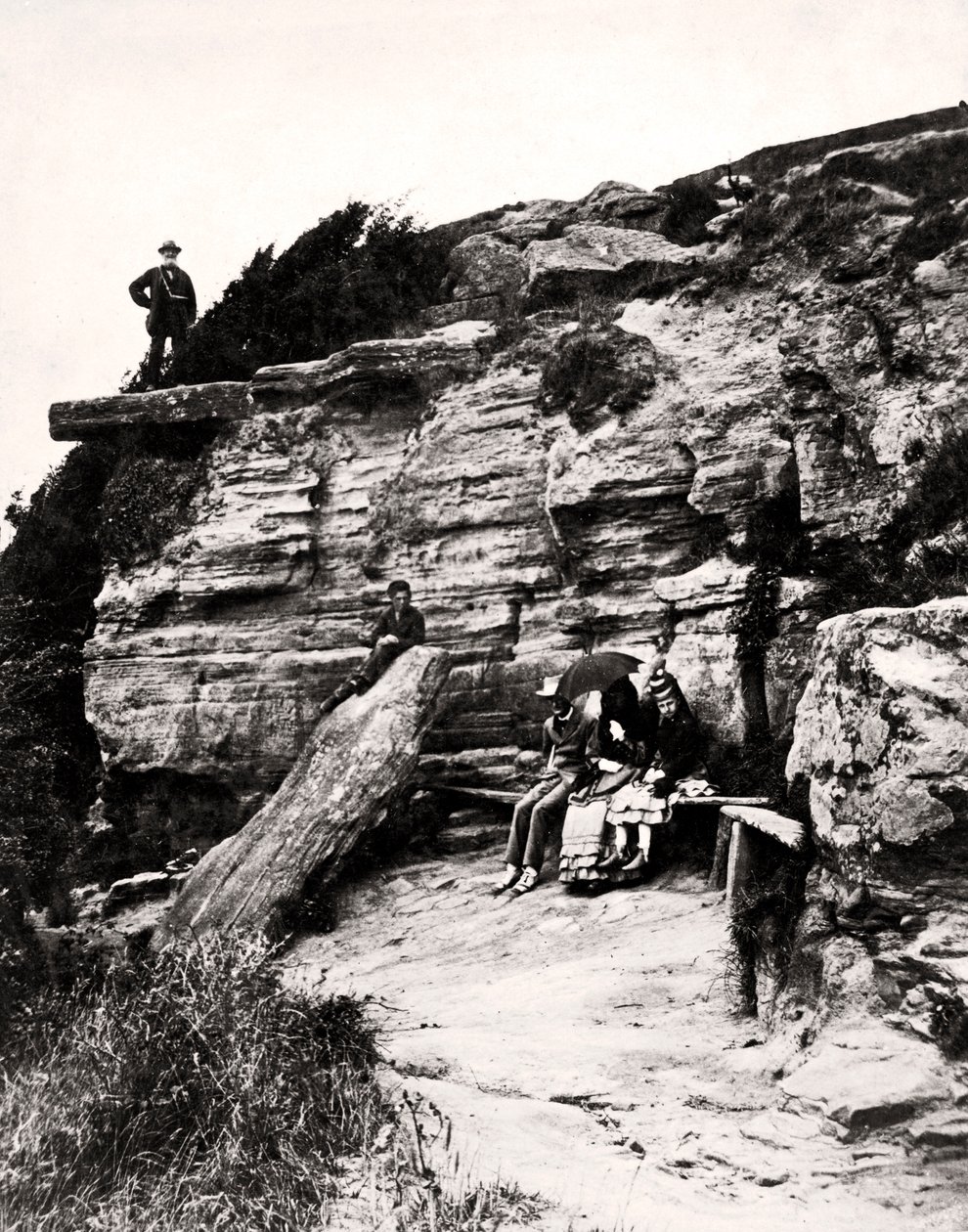 Lovers Seat, Fairlight, Hastings, Sussex, c1900 tekijältä Unbekannt