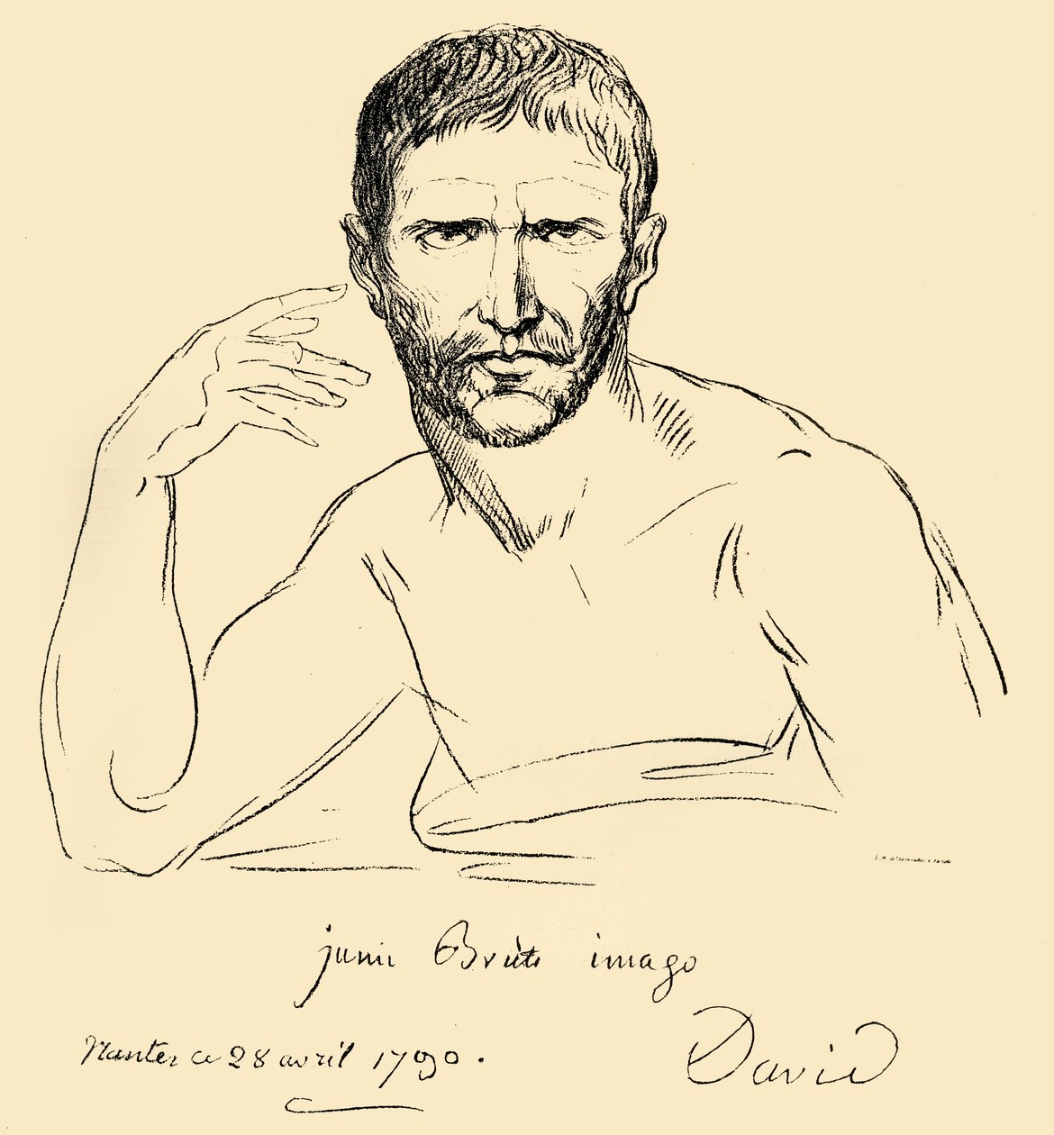 Lucius Junius Brutus, 1790, 1903 tekijältä Unbekannt
