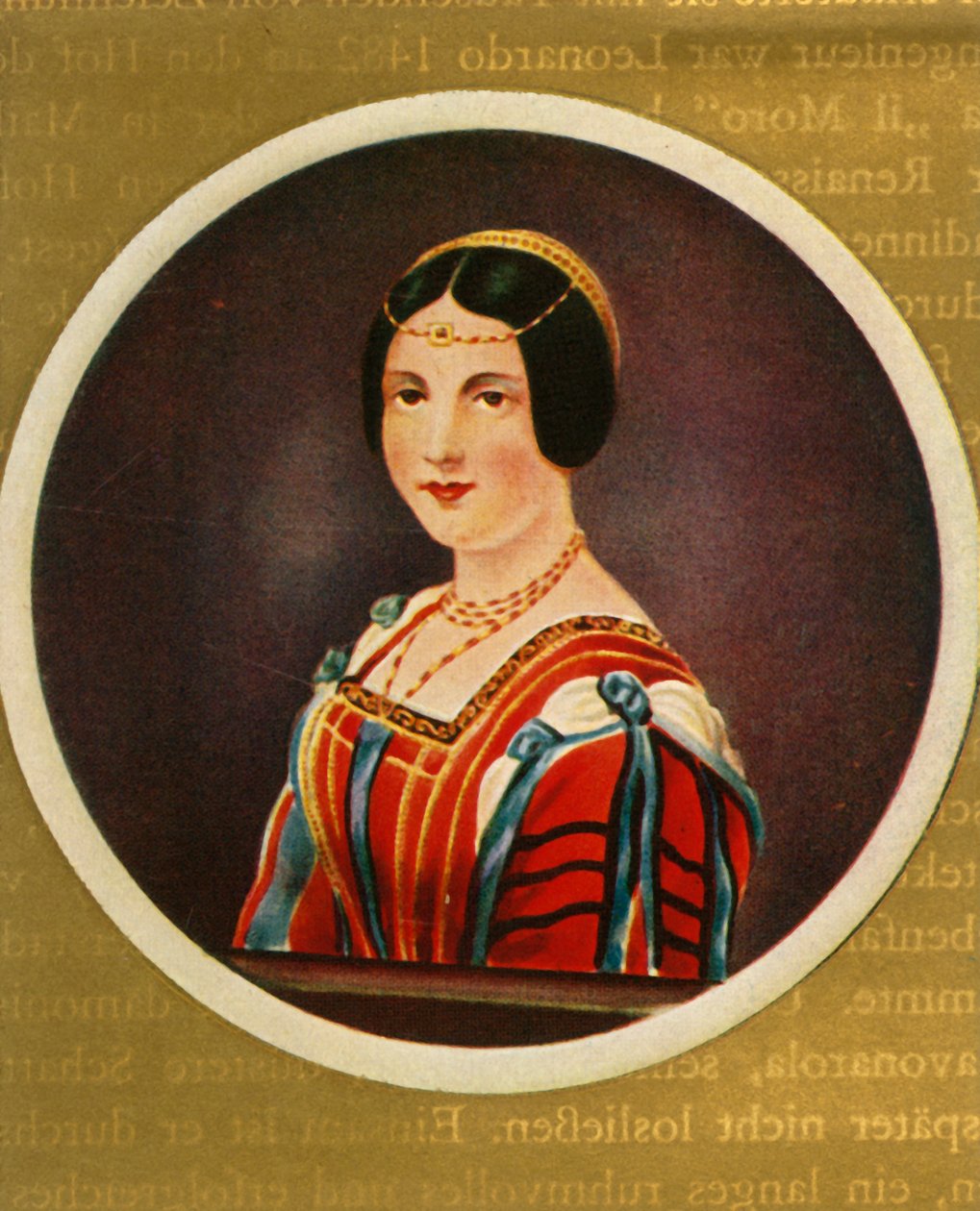Lucrezia Crivelli, 1933. tekijältä Unbekannt