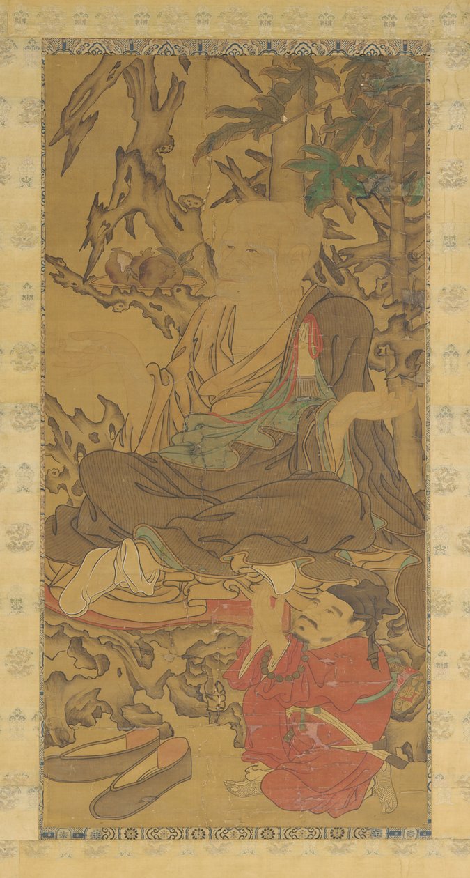 Luohan and Attendant, 1368-1644. tekijältä Unbekannt