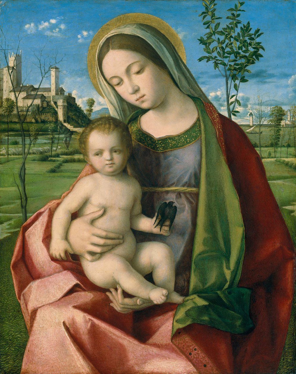Madonna ja lapsi, n. 1510. tekijältä Unbekannt