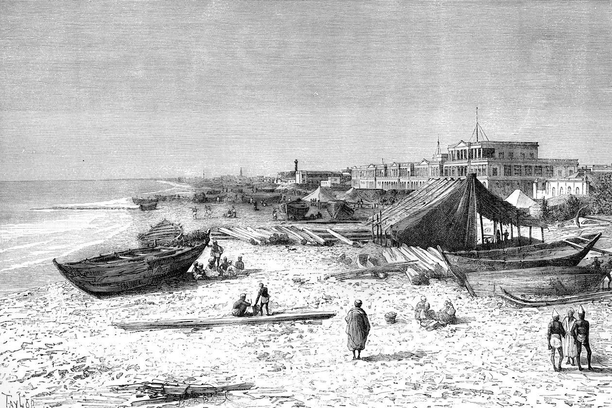 Madras, Intia, 1895 tekijältä Unbekannt