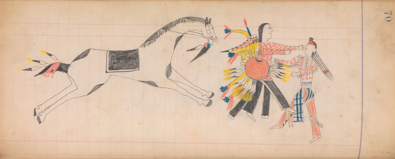 Maffet Ledger: Piirustus, n. 1874-81. tekijältä Unbekannt