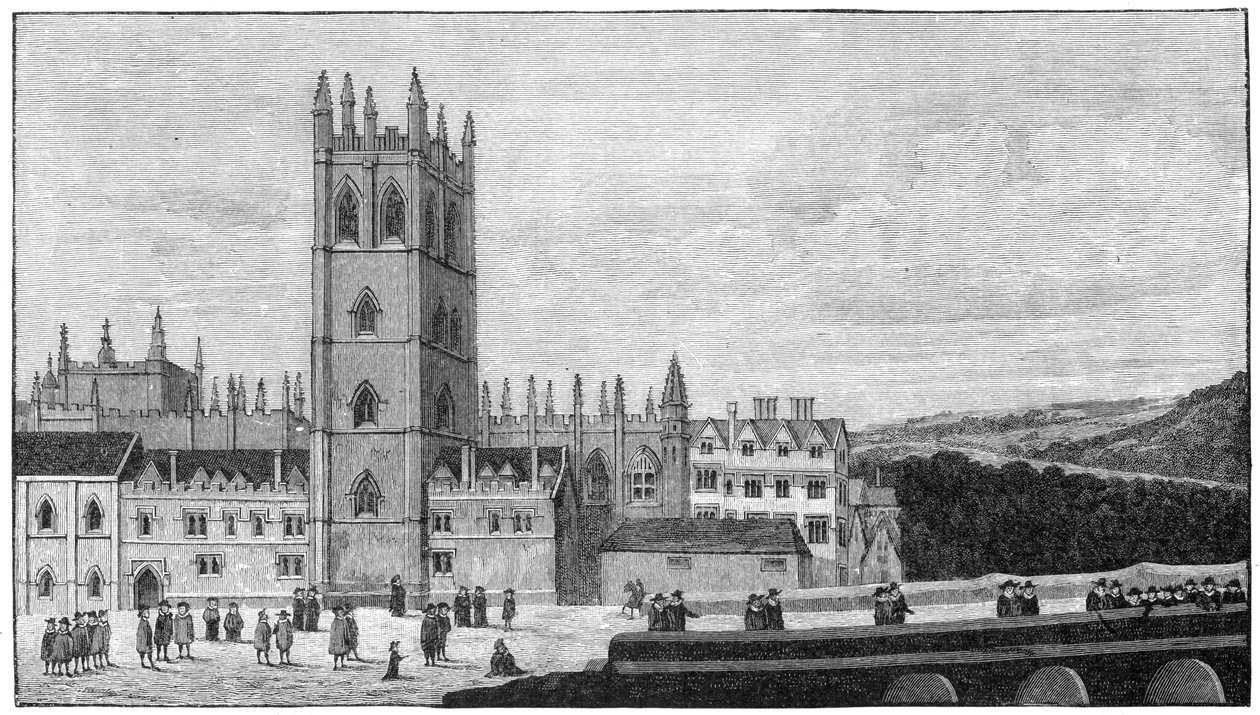 Magdalen College, Oxford, 1600-luku, 1894 tekijältä Unbekannt