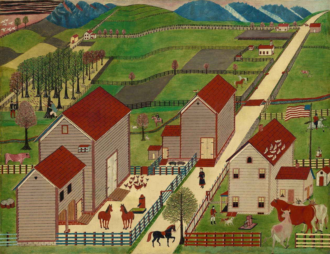 Mahantango Valley Farm, 1800-luvun loppu. tekijältä Unbekannt