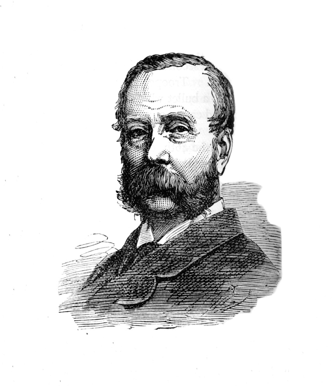 Kenraalimajuri Sir A. Alison, c1882 tekijältä Unbekannt