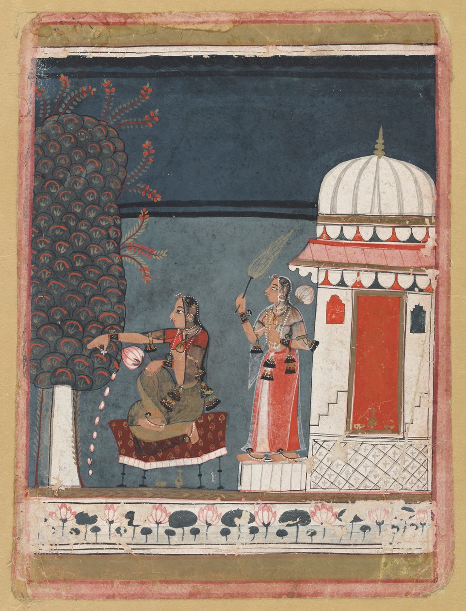 Malashri Ragini Ragmala-sarjasta, 1640. tekijältä Unbekannt