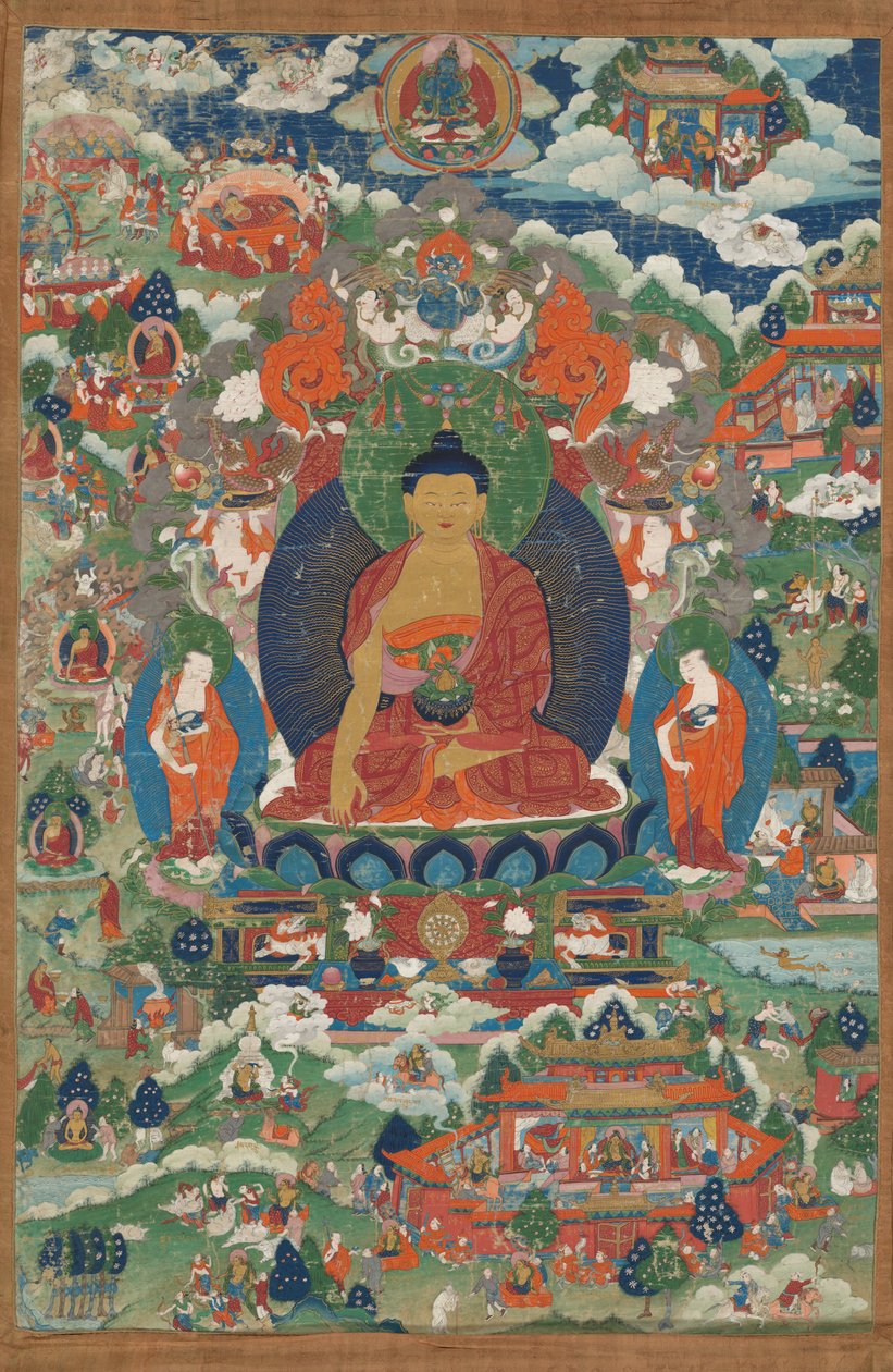 Mandara-panteoni, noin 1700. tekijältä Unbekannt
