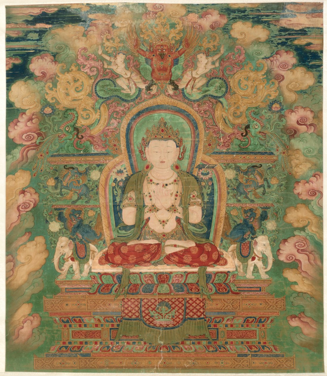 Manjushri, c. 1500-1550. tekijältä Unbekannt