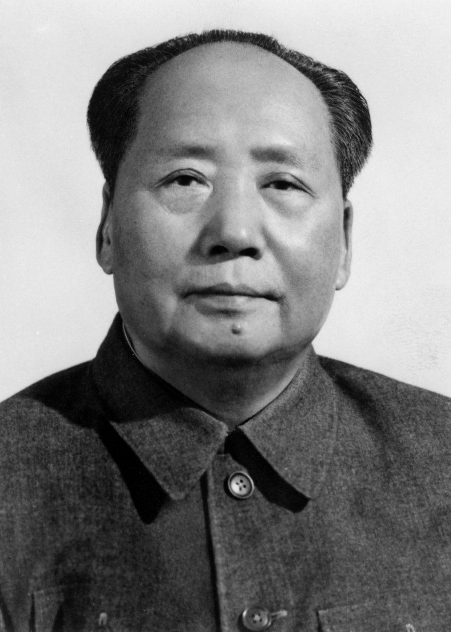 Mao Zedong, Kiinan kommunistinen vallankumouksellinen ja johtaja, 1950-luku tekijältä Unbekannt