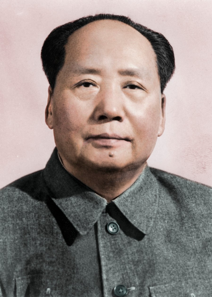 Mao Zedong, Kiinan kommunistinen vallankumouksellinen ja johtaja, 1950-luku tekijältä Unbekannt