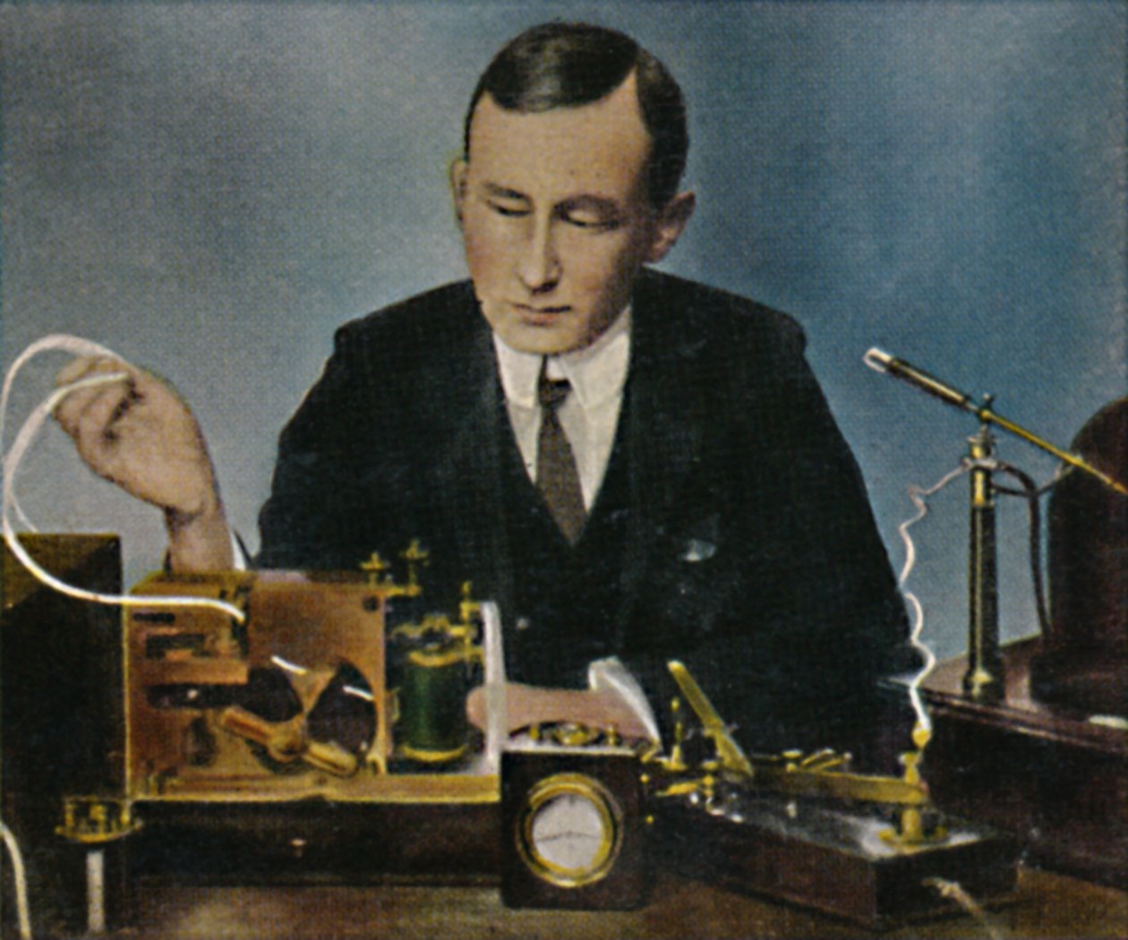 Marconi - Syntynyt. 1874, 1934. tekijältä Unbekannt