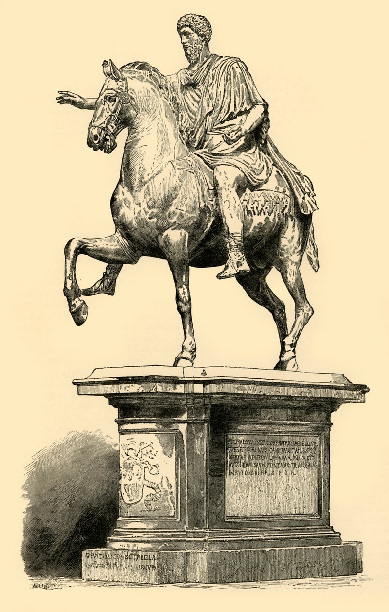 Marcus Aurelius, 1890. tekijältä Unbekannt
