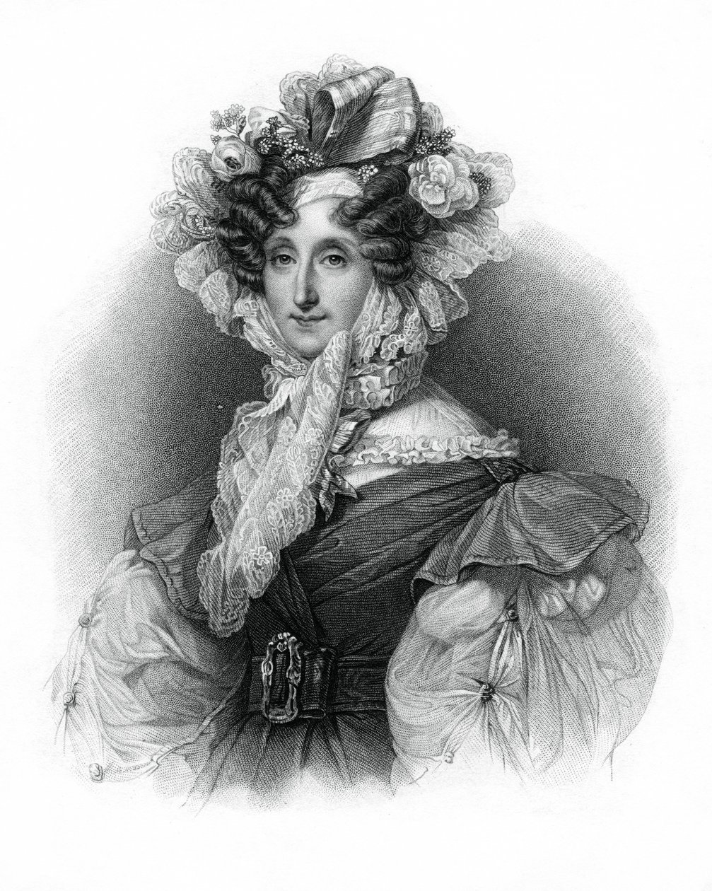 Maria Amalia kahdesta sisiliasta, 1800-luku tekijältä Unbekannt