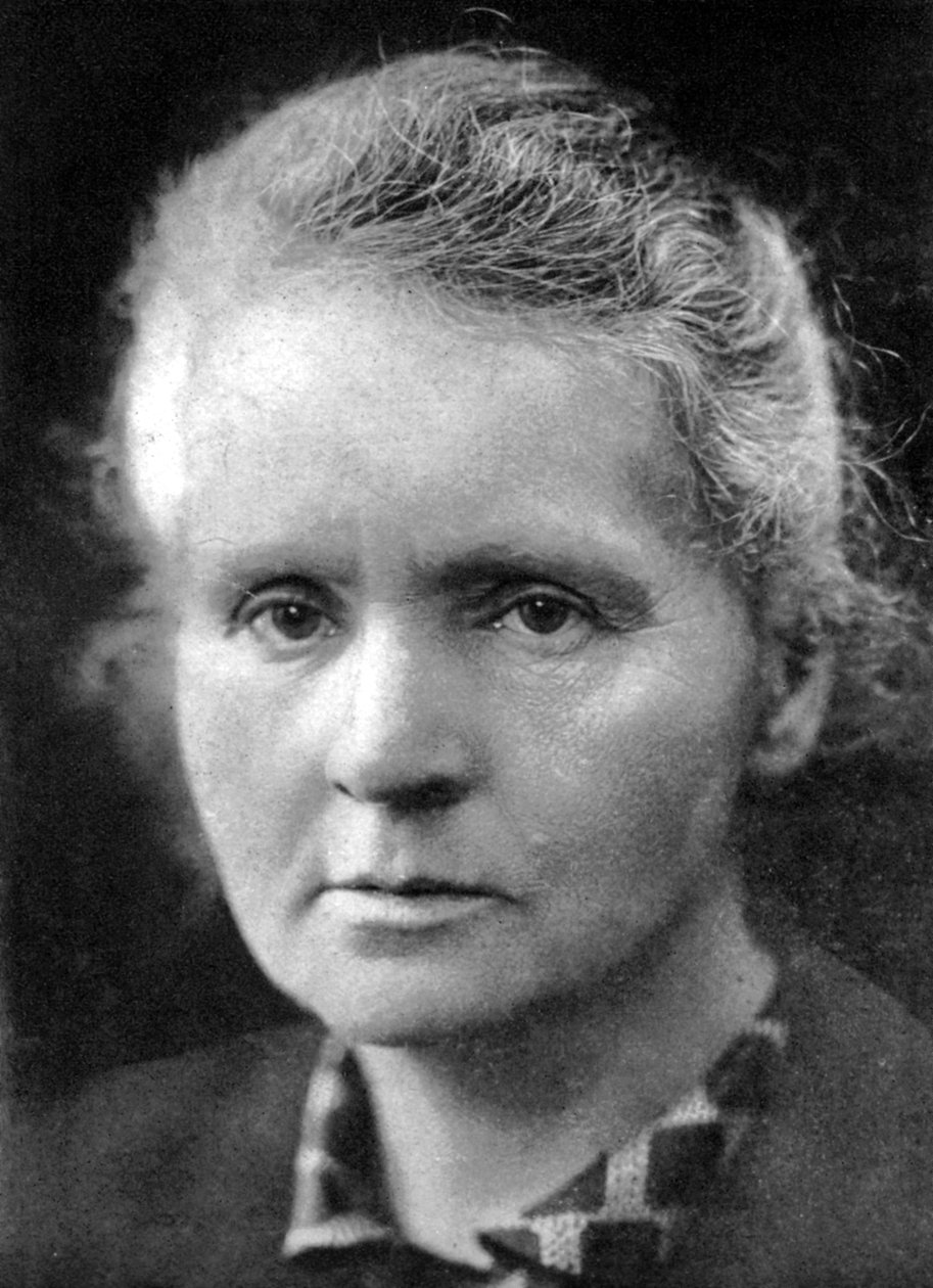 Marie Curie 1867-1934, puolalainen ranskalainen fyysikko, 1926 tekijältä Unbekannt