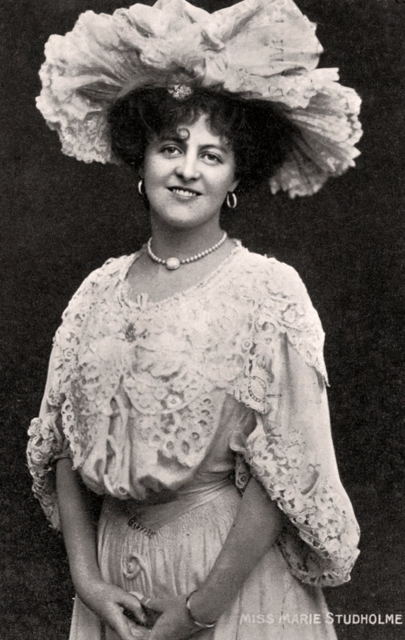 Marie Studholme 1875-1930, englantilainen näyttelijä, 1900-luku tekijältä Unbekannt