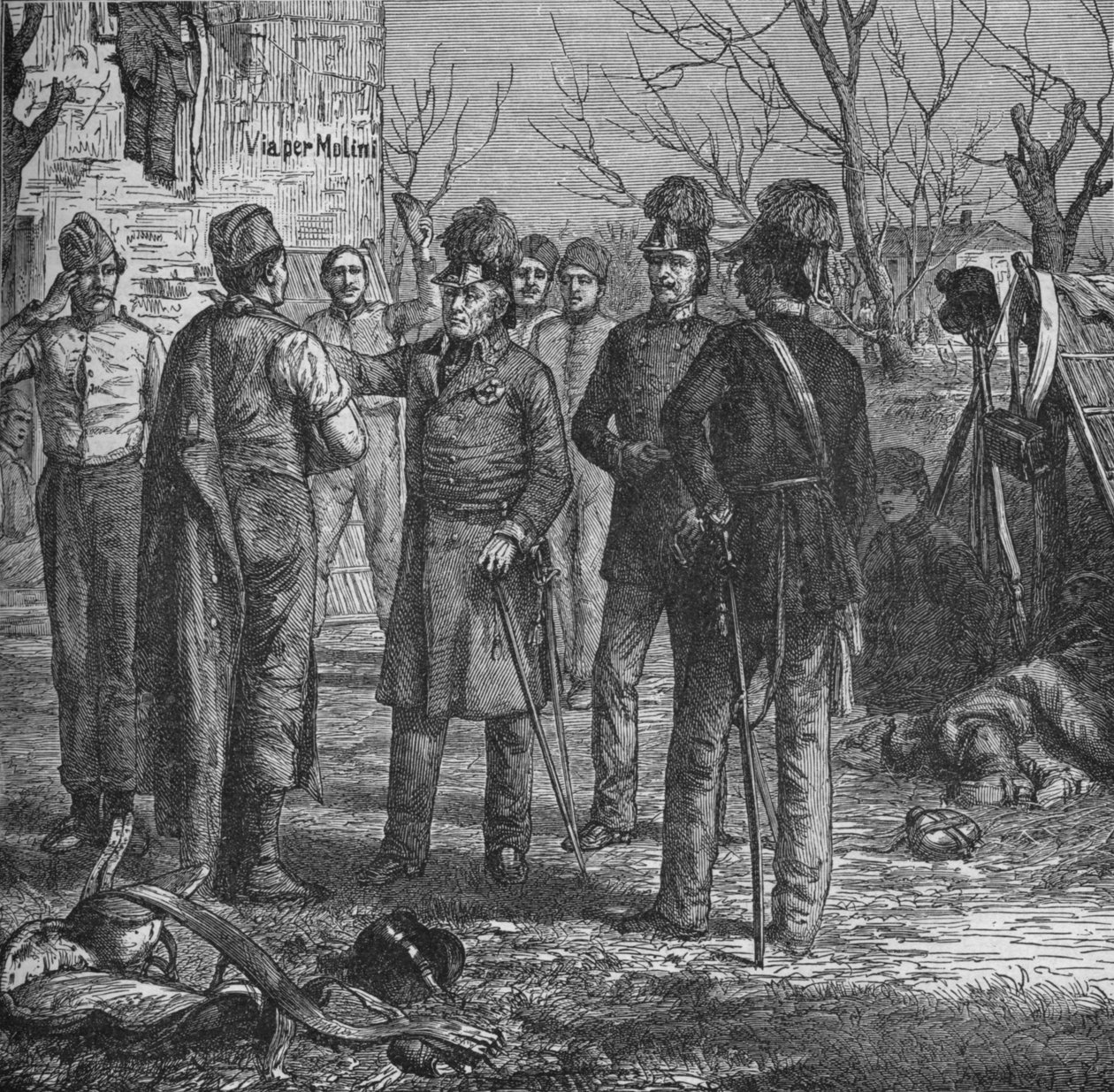 Marsalkka Radetzky Novaran taistelun jälkeen, 1902 tekijältä Unbekannt