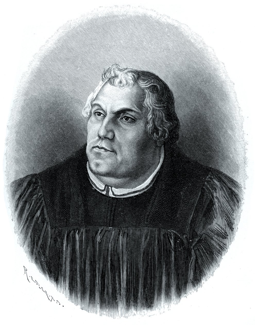 Martin Luther, protestanttinen kirkon uudistaja, 1903 tekijältä Unbekannt