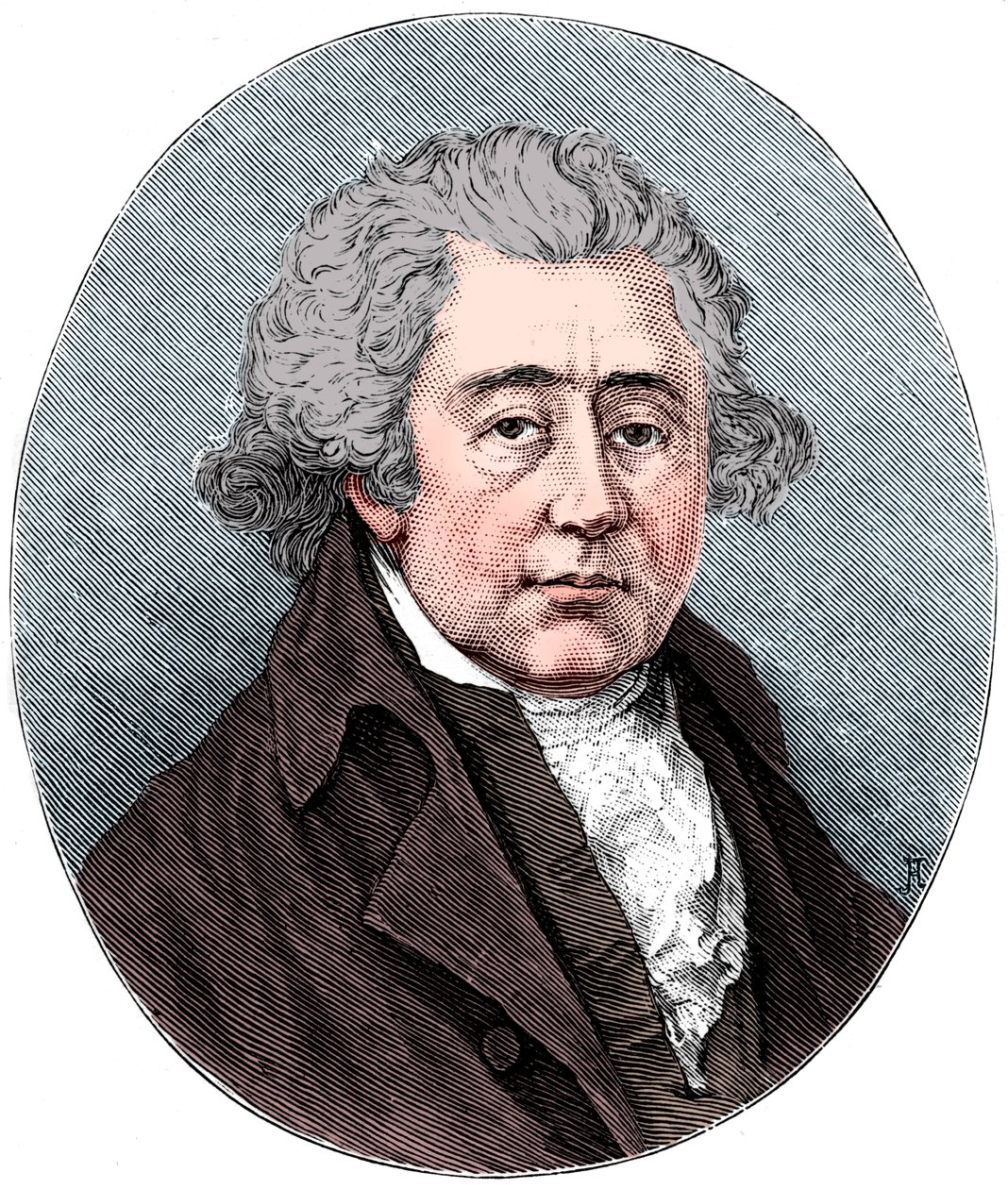 Matthew Boulton, englantilainen valmistaja ja insinööri, c1880 tekijältä Unbekannt