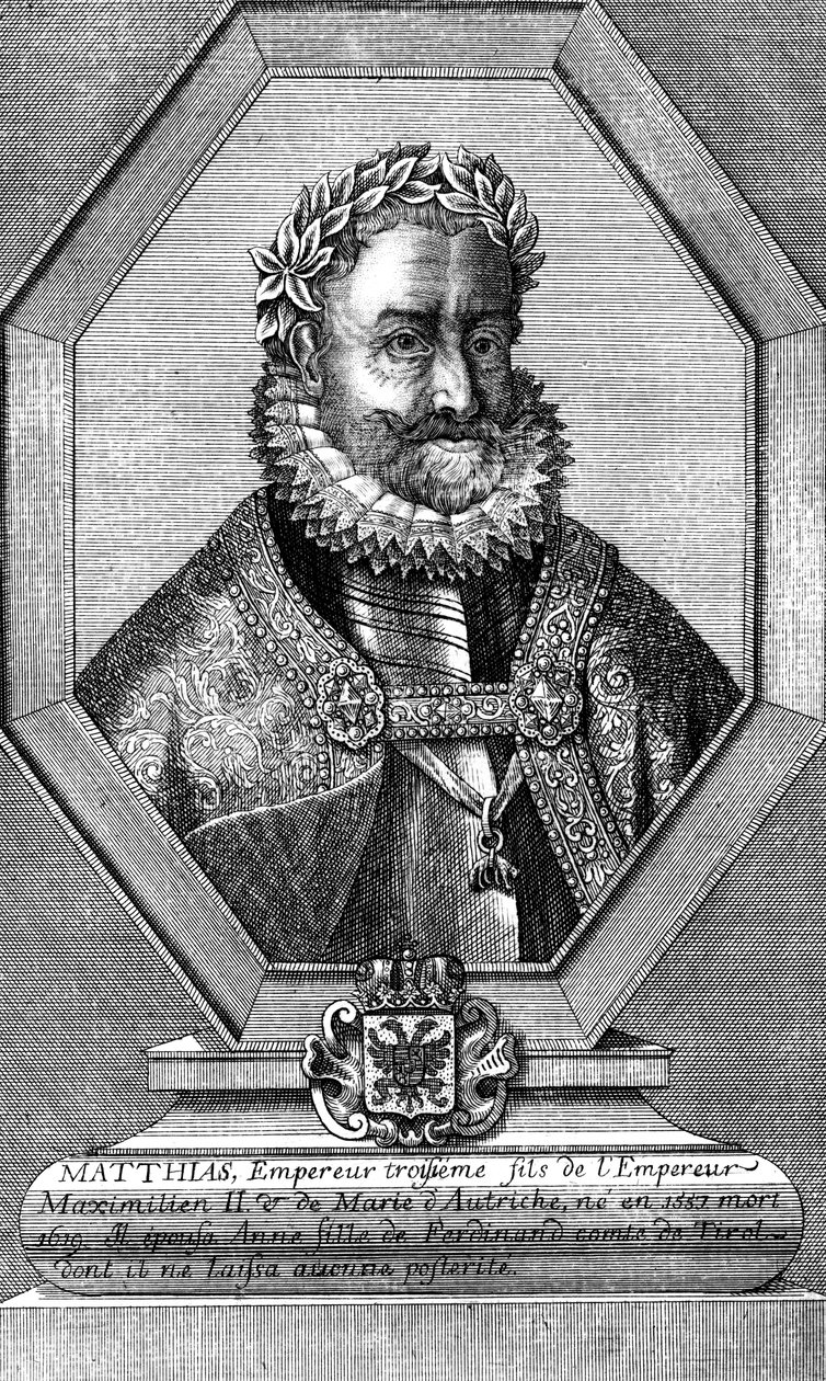 Matthias, Pyhän Rooman keisari 1612-1619 tekijältä Unbekannt