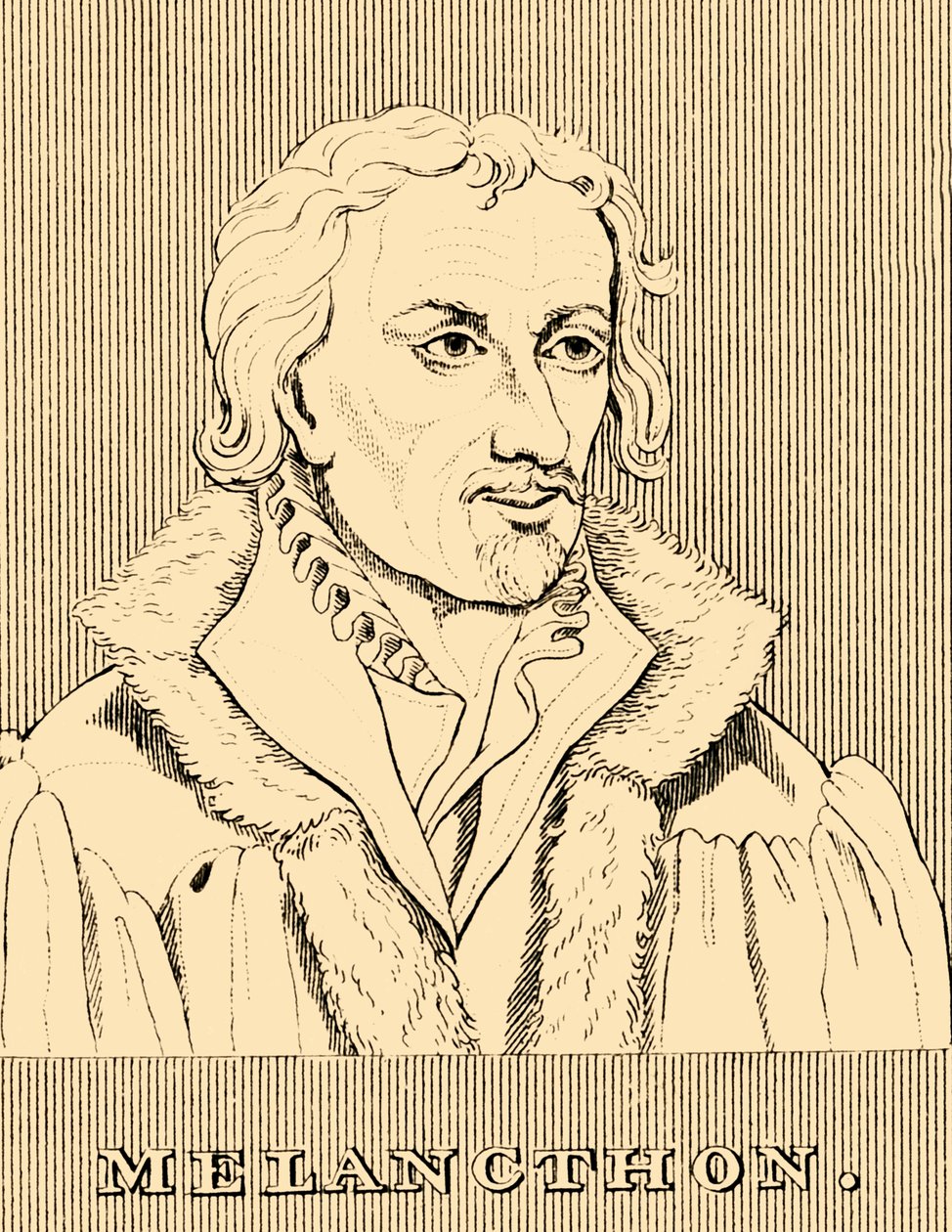 Melancthon, 1497-1560, 1830. tekijältä Unbekannt