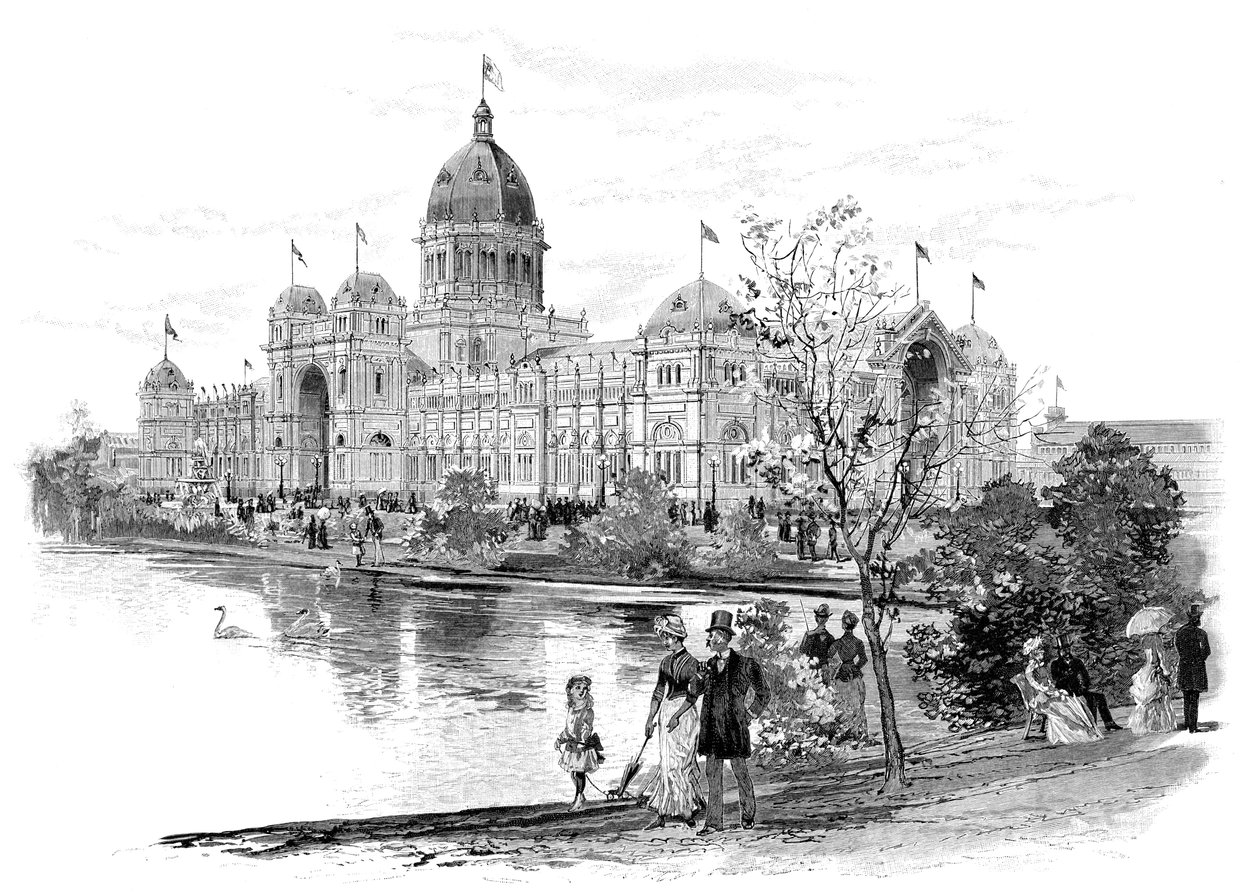 Melbourne Exhibition Building, Victoria, Australia, 1886 tekijältä Unbekannt