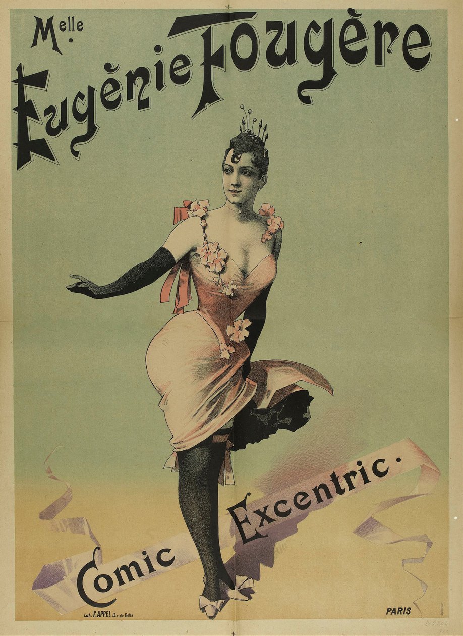 Melle Eugenie Fern, c. 1890. tekijältä Unbekannt