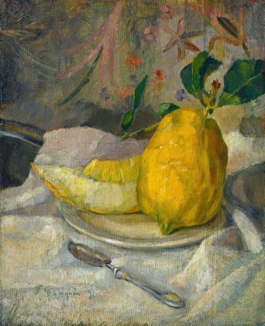 Meloni ja sitruuna, c. 1900. tekijältä Unbekannt