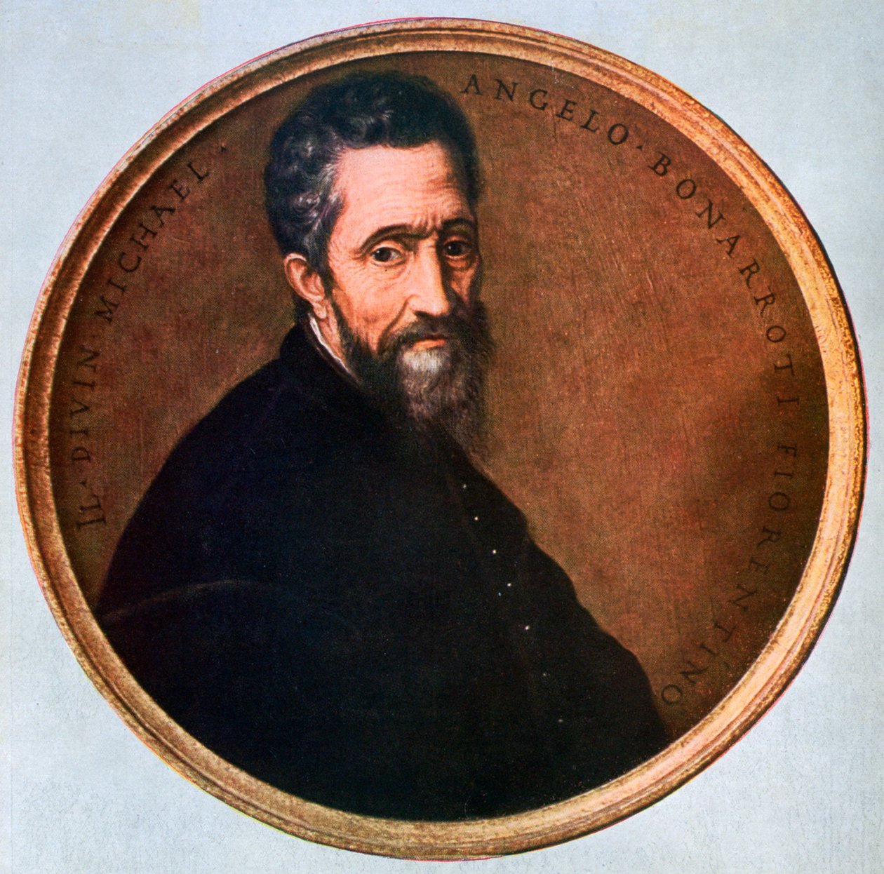 Michelangelo Buonarroti, italialainen renessanssitaiteilija, 1941 tekijältä Unbekannt