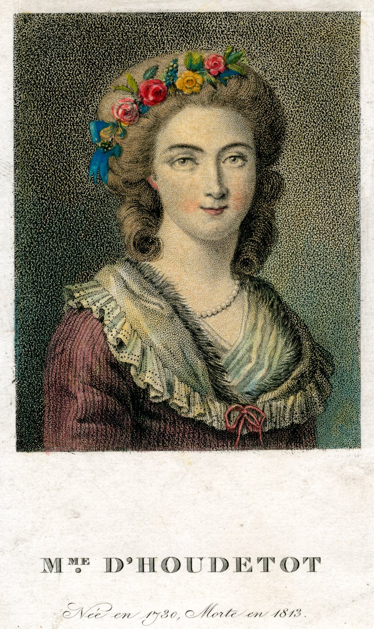 Rouva DHoudetot, c1750-1770 tekijältä Unbekannt
