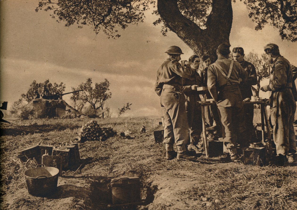 Liikkuvuus ja tulivoima Italiassa, 1943-44 tekijältä Unbekannt