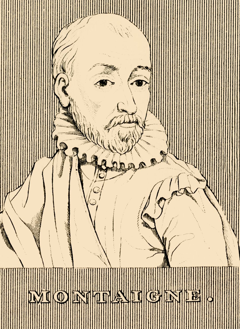 Montaigne, 1533-1592, 1830. tekijältä Unbekannt
