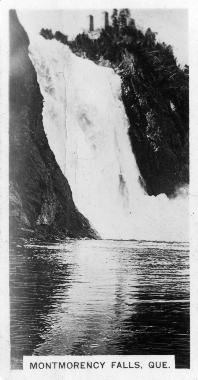 Montmorency Falls, Quebec, Kanada, 1920-luku tekijältä Unbekannt