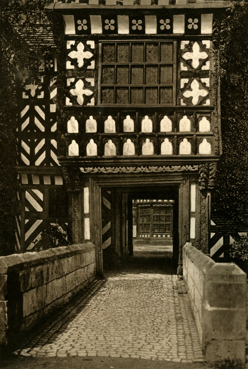Moreton Old Hall, Congleton, 1920. tekijältä Unbekannt