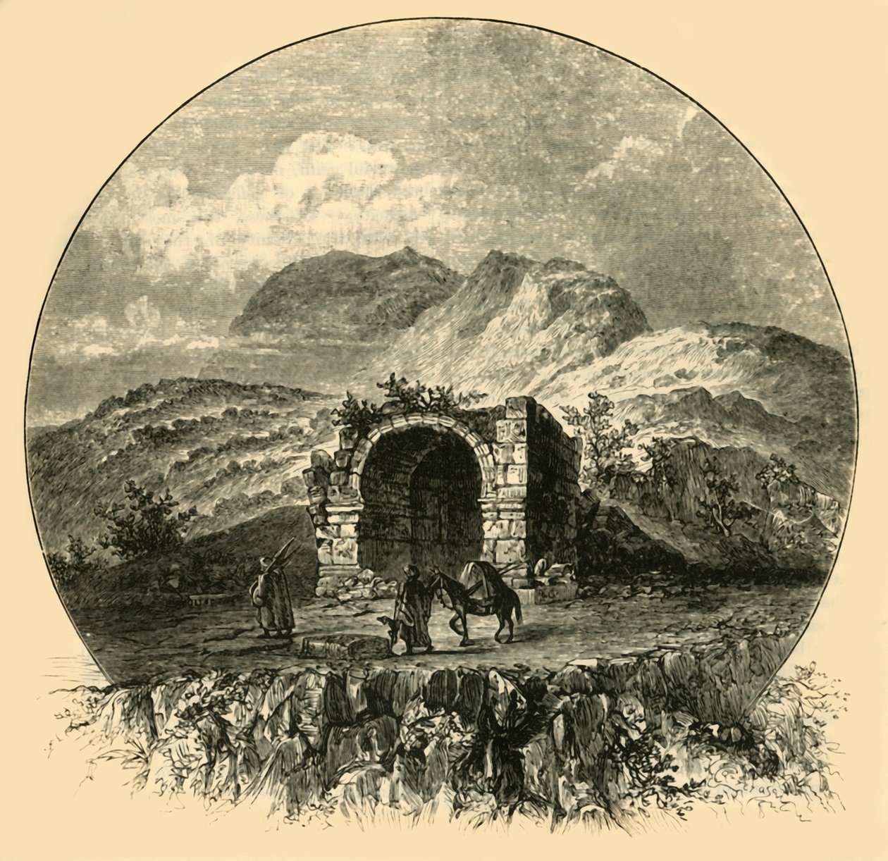 Zagros-vuori, 1890. tekijältä Unbekannt