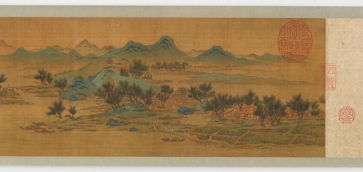 Mountain Mist, kevätaamu, 1600-luku. tekijältä Unbekannt