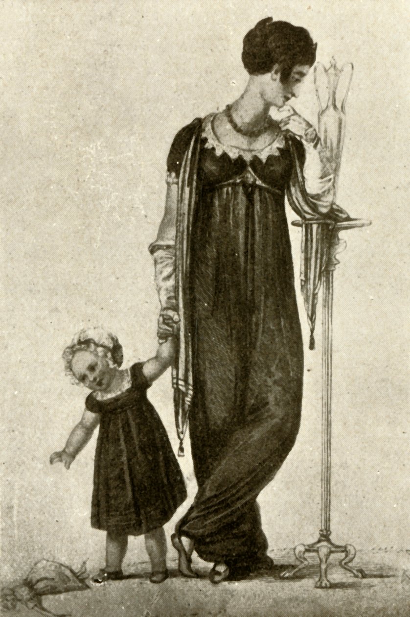 Äidin ja lapsen surupuku, 1809, 1937. tekijältä Unbekannt