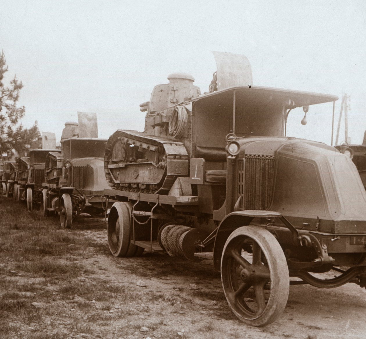Muutto illalla, c1914-c1918 tekijältä Unbekannt