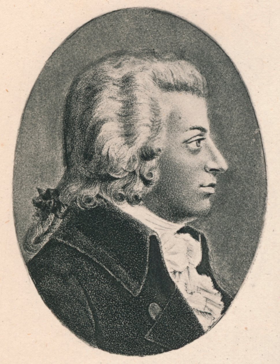 Mozart, 1895. tekijältä Unbekannt