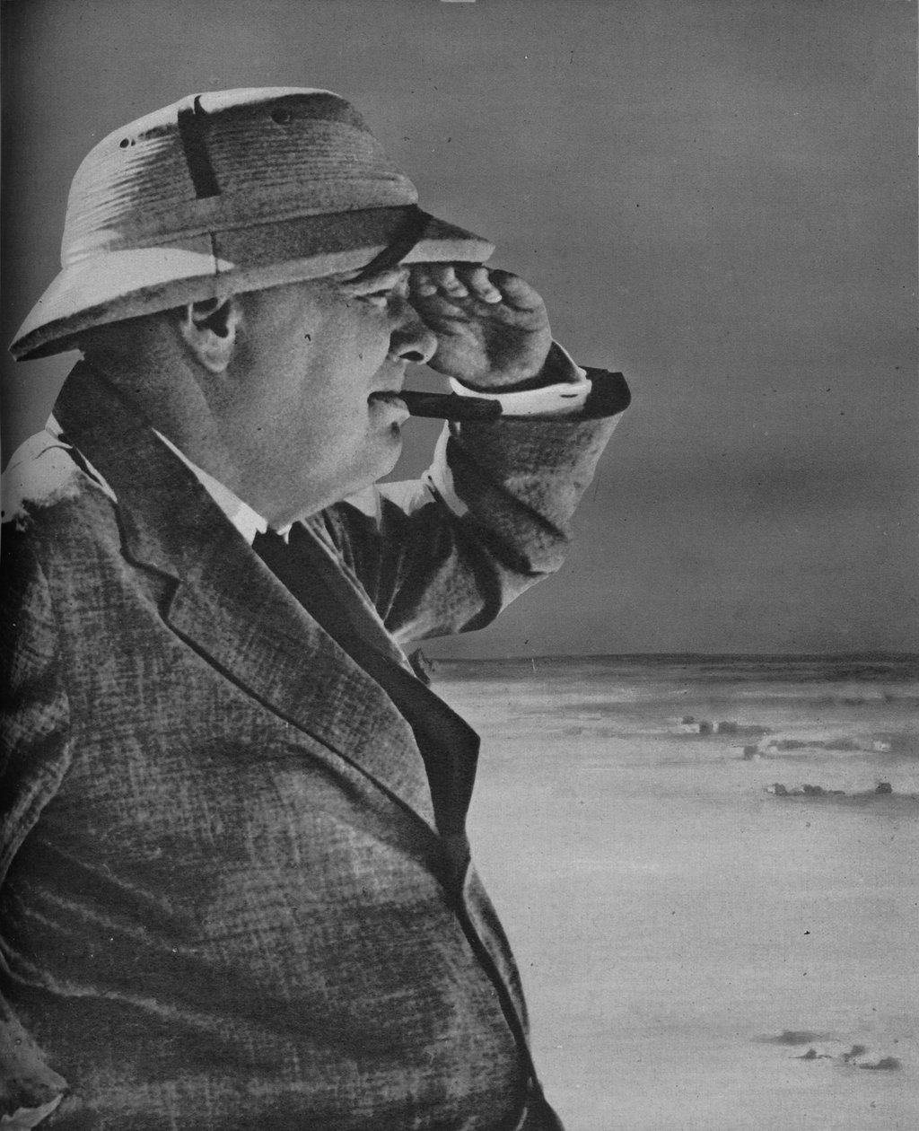 Mr. Churchill vakoilee vihollista, 1943. tekijältä Unbekannt