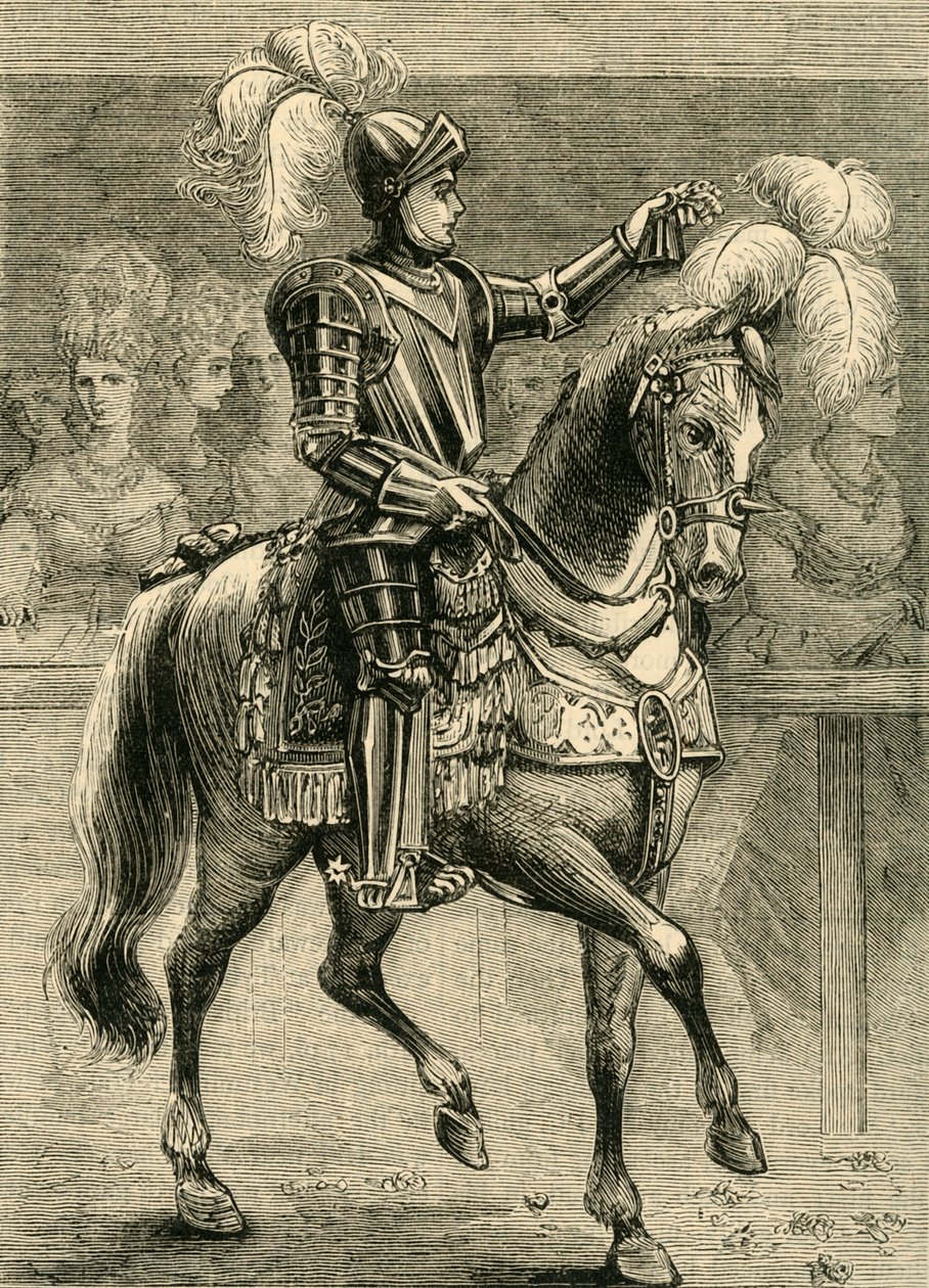 Mr. Dymoke, The Kingsin mestari, 1881. tekijältä Unbekannt