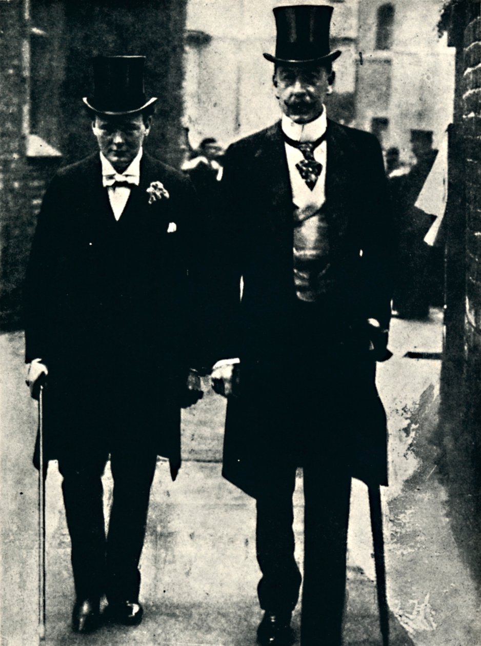 Lewis Harcourt ja Churchill, 1900, 1945. tekijältä Unbekannt