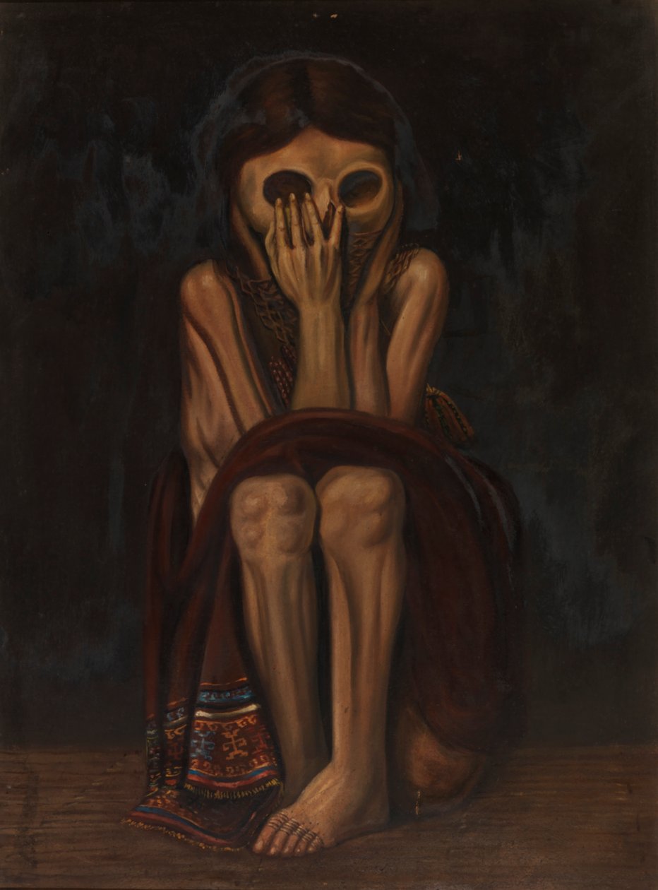 Äiti Gravesta, n. 1890-1892. tekijältä Unbekannt