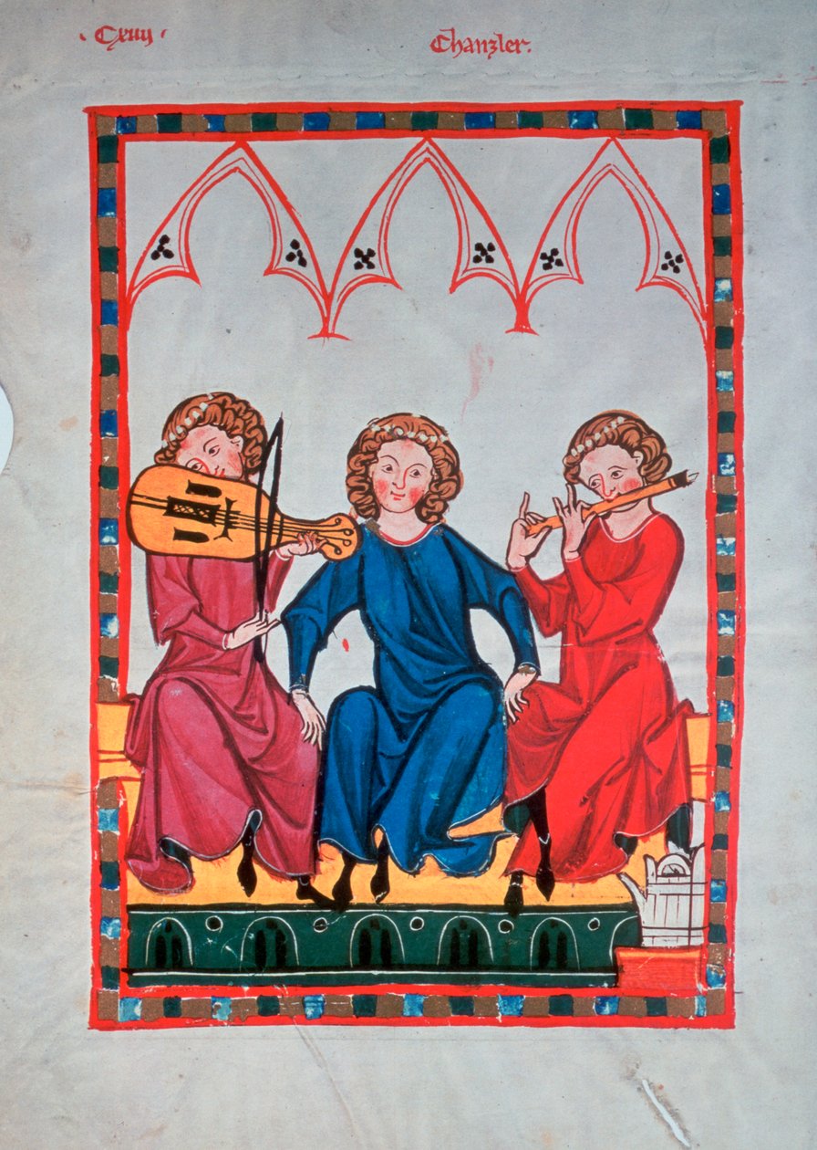 Muusikot, 1304-1340 tekijältä Unbekannt