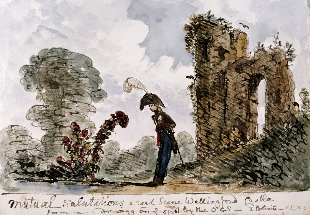 "Keskinäiset tervehdykset". William Crotch, n. 1838. tekijältä Unbekannt