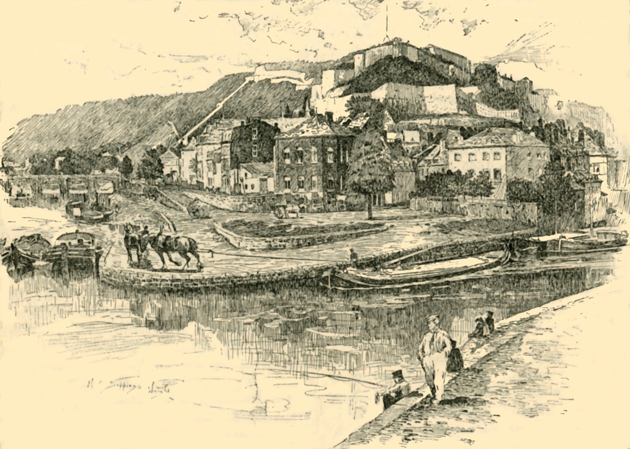Namur, 1890. tekijältä Unbekannt
