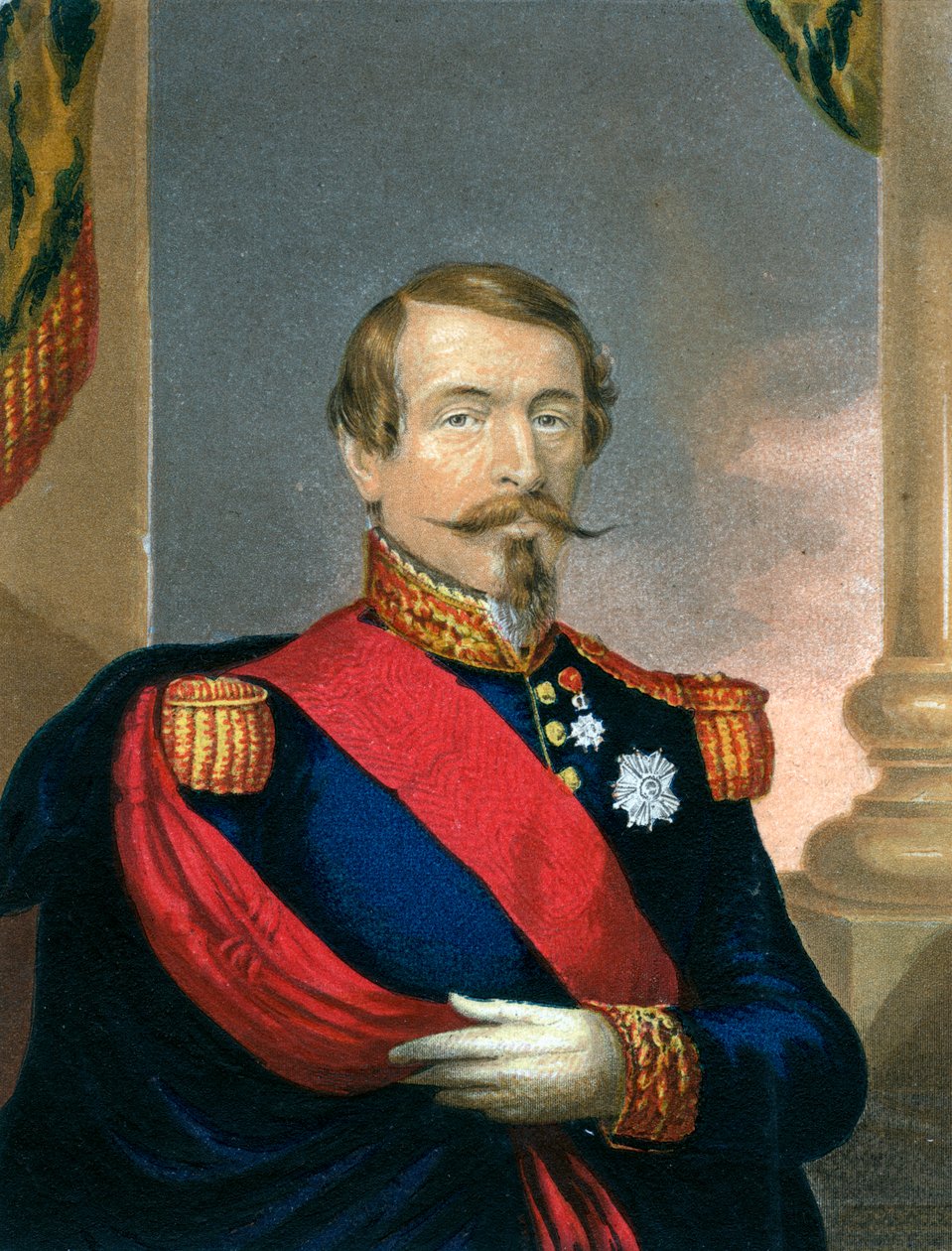 Napoleon III, Ranskan keisari, 1800-luku tekijältä Unbekannt